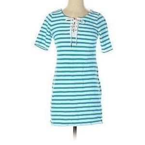 Dress shirt top tunic blouses tank blue
